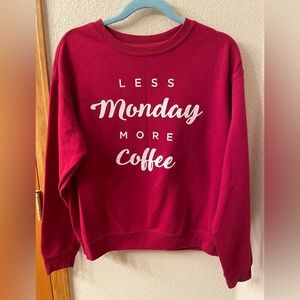 Awake Red sweatshirt- large